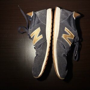 New Balance Navy Suede Runner